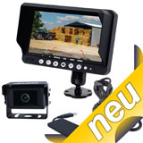 Rckfahrkamera-Set 12 - 24 V mit Hinderniserkennung 7 Zoll